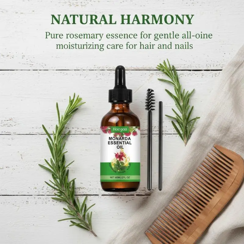 Hoegoa Nourishing Hair and Nail Oil with Rosemary Extract: A gentle, moisturizing, multi-functional hair and nail care oil