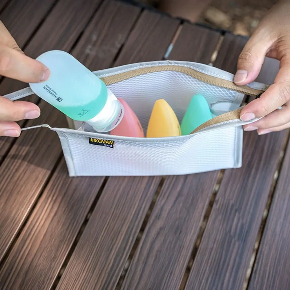 Nouveau cosmétiques portables Camping voyage bouteille fendue 60ml en plastique anti-fuite bouteille rechargeable liquide cosmétiques bouteilles à presser