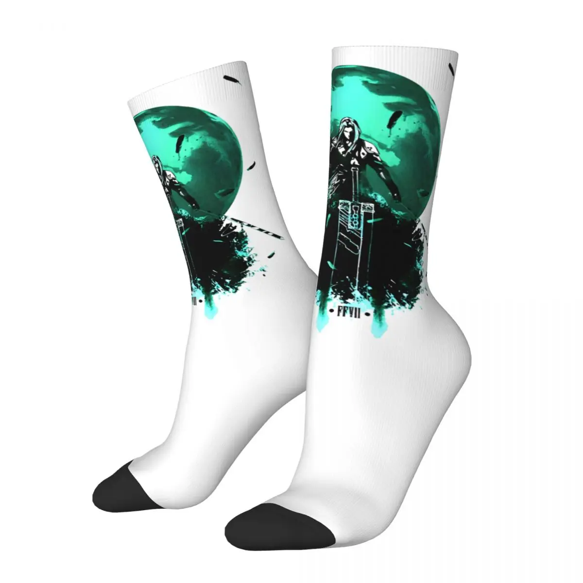 

Final Fantasy VII Product Socks Cozy High Quality Long Socks Comfortable for Men's Birthday Gifts Idea