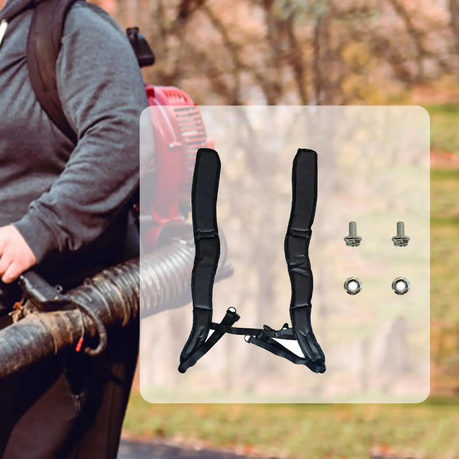 Blower Straps Left & Right Shoulder Straps Accessories Easy to Install Premium 4282 710 9020 for BR700 BR550 BR500 BR600