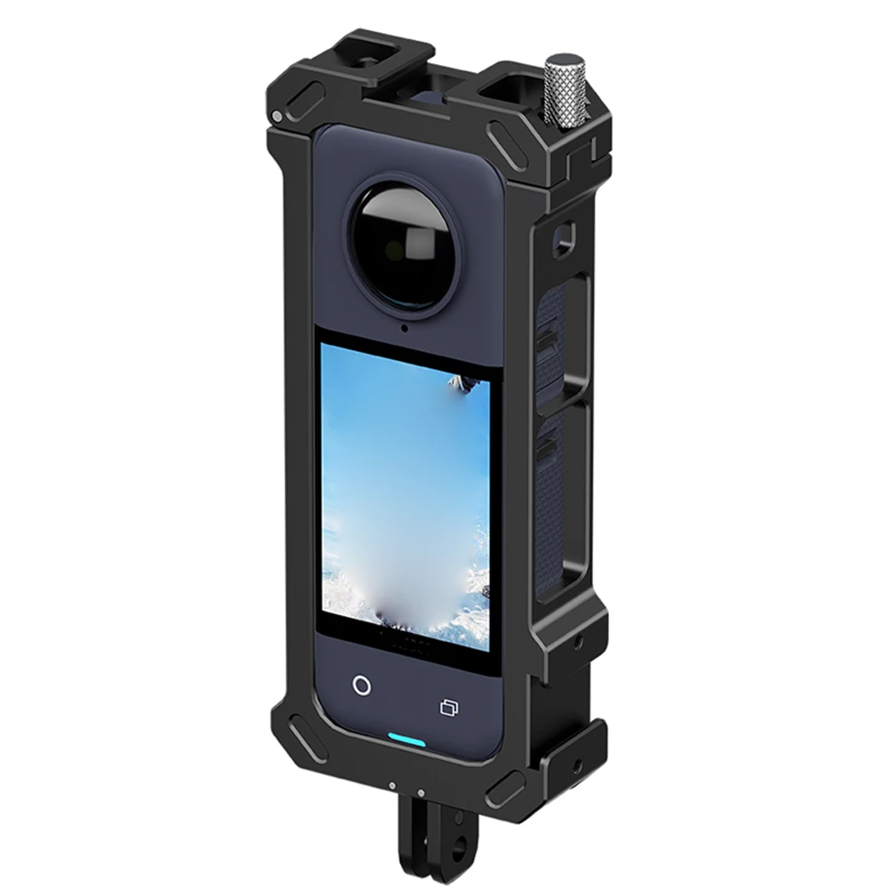 

Защитная крышка для камеры из алюминиевого сплава защитная рамка для защиты от столкновений аксессуары для Insta360 X4