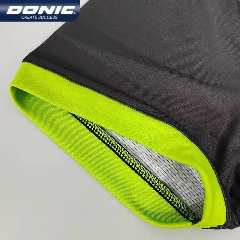 DONIC table tennis jersey short sleeved men's and women's quick drying breathable sportswear competition 83248 T-shirt
