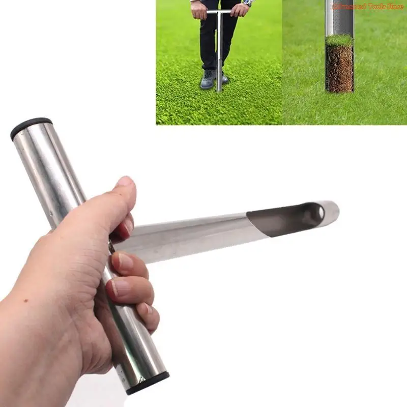 اختبار مسبار عينة التربة للعناية بالحديقة، سهولة إزالة التربة، مقاوم للصدأ W91B