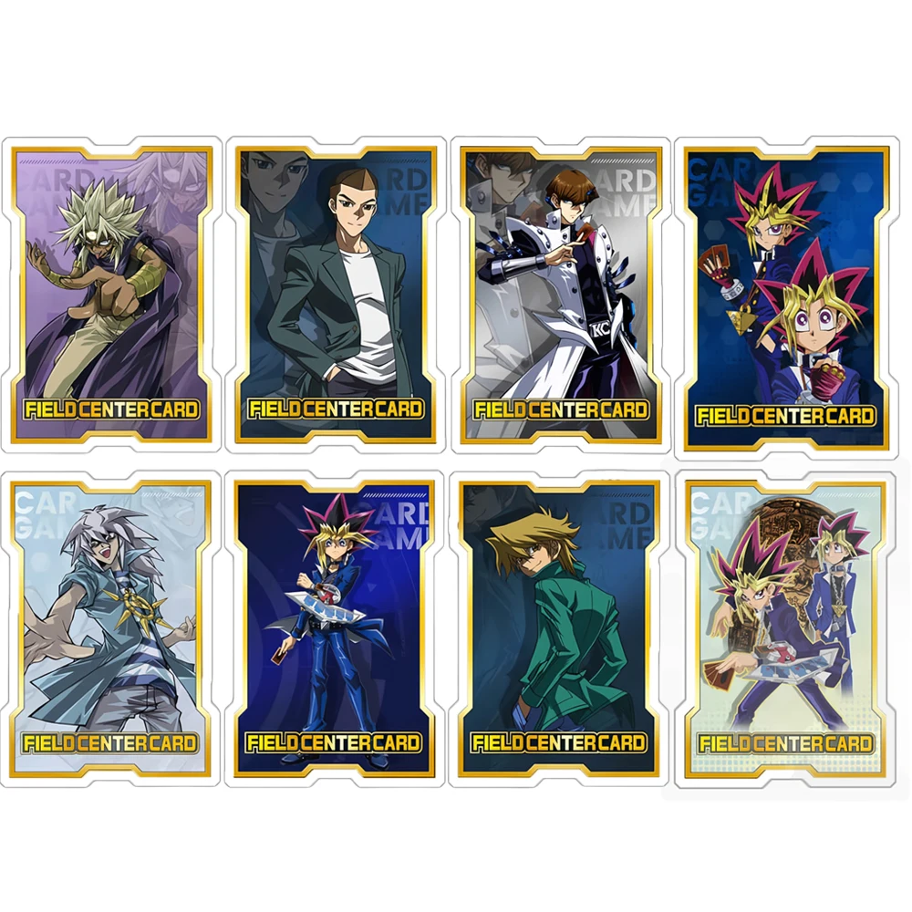 Yu Gi Oh Cards Box Partition Seto Kaiba Joey Wheeler Marik Ishtar Center Cards Anime Game Partition Acrylic Box Baffle