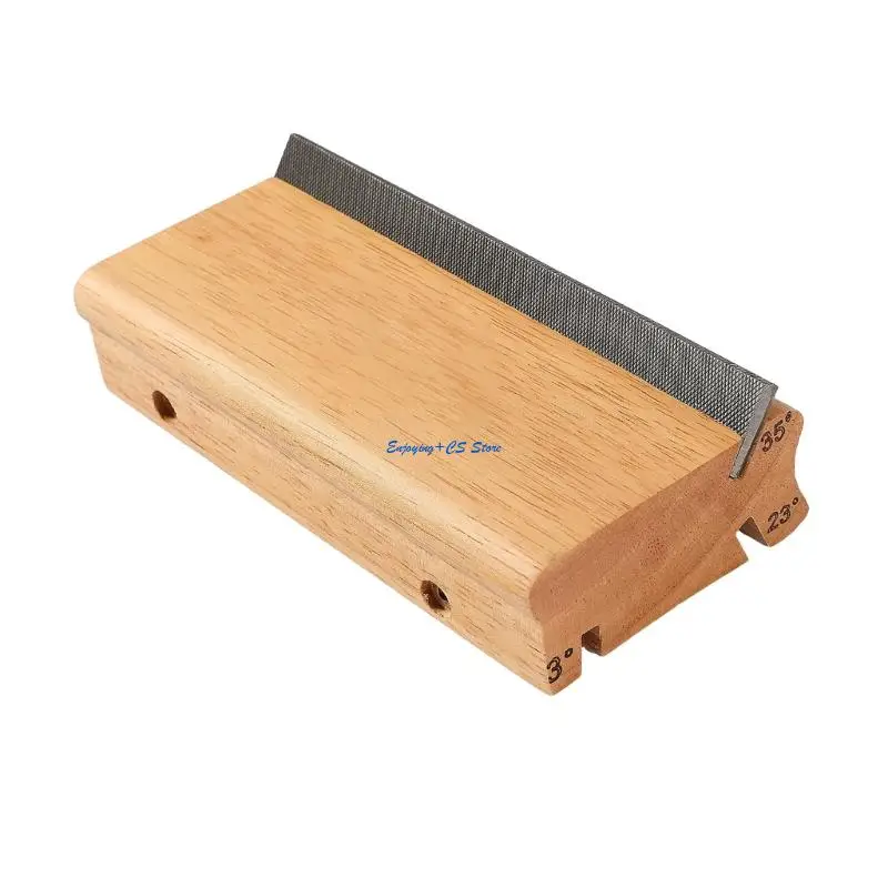 

Y51D Fret Slotting File Guitar Fret Burr Remover Fret Dressing Tool for Guitar Bass