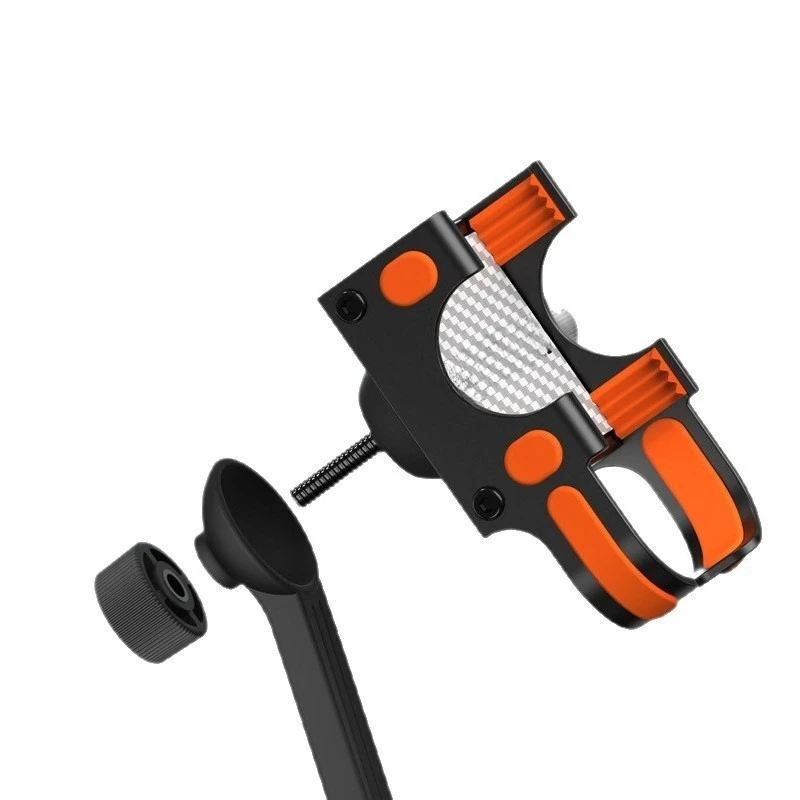 Bicycle mobile phone holder special road mountain bike 360 ° shooting shockproof riding navigation frame