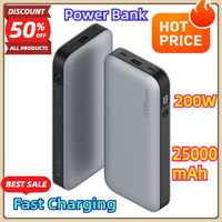 For Laptop Macbook Xiaomi Phone PS5 Switch ZMI QB826 QB826G 25000mAh Power Bank  120W 100W 65W Fast Charging