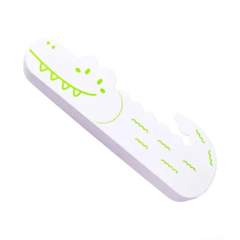 Silicone Students Pencil Case Cartoon Design Zippers Pen with Easy-Clean Surfaces, 22x5x7cm Stationeries Organizers