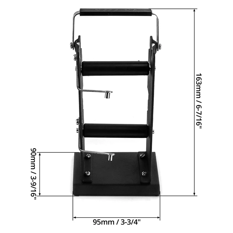 ABSF carrete dispensador de soldadura, soporte de carrete de soldadura