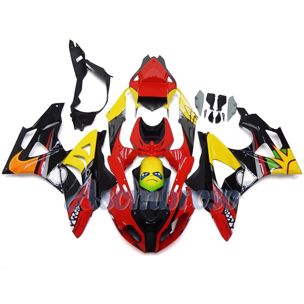 ABS Fairings set For S1000RR 2009 2010 2011 2012 2013 2014 S1000 RR 09-14 Motocycle Shark stickers Body fairing red yellow