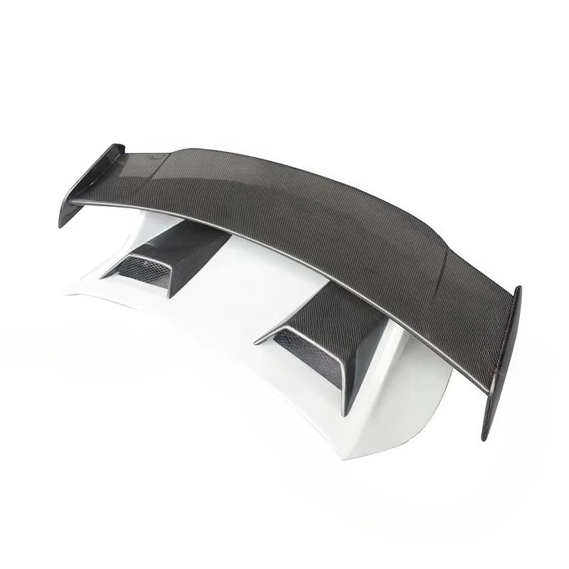 For  Type Half Carbon Fiber Tail Wing for 2012-2018 Rear Trunk Spoiler Wing Car Bodykit