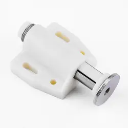 Rebound Single Door Magnetic Door Catch Built-in Powerful Spring Push To Open Touch Catch For Wardrobe Cupboard Shoe Cabinet