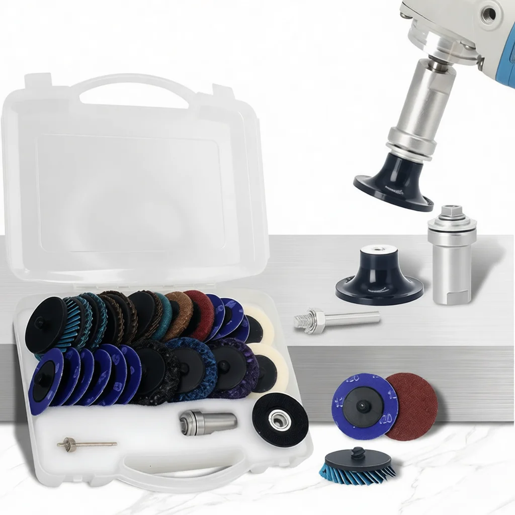 Handy Angle Grinder To Polisher Converter M10 M14 Thread Extension Rod Set For DIY Metal Buffing Grinding Tasks
