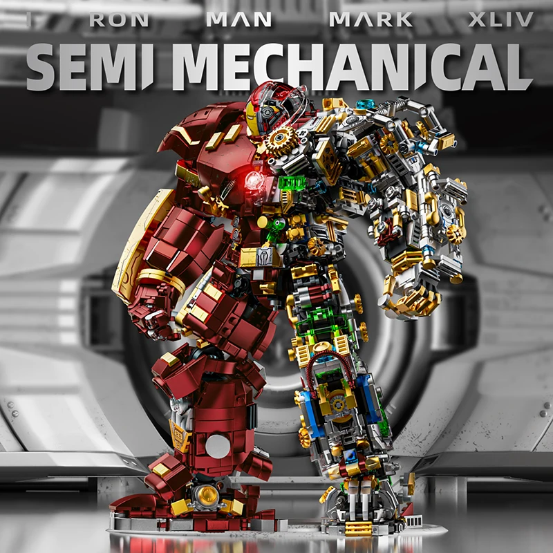 

Строительные блоки супергероев MOC 2700 + шт., набор кирпичей Marvel Iron Man, украшение для комнаты, игрушки «сделай сам», рождественские подарки для детей, мальчиков и взрослых
