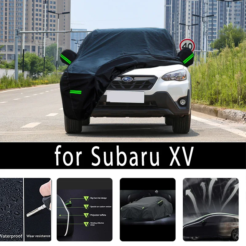 

For Subaru XV Outdoor Protection Full Car Covers Snow Cover Sunshade Waterproof Dustproof Exterior Car accessories