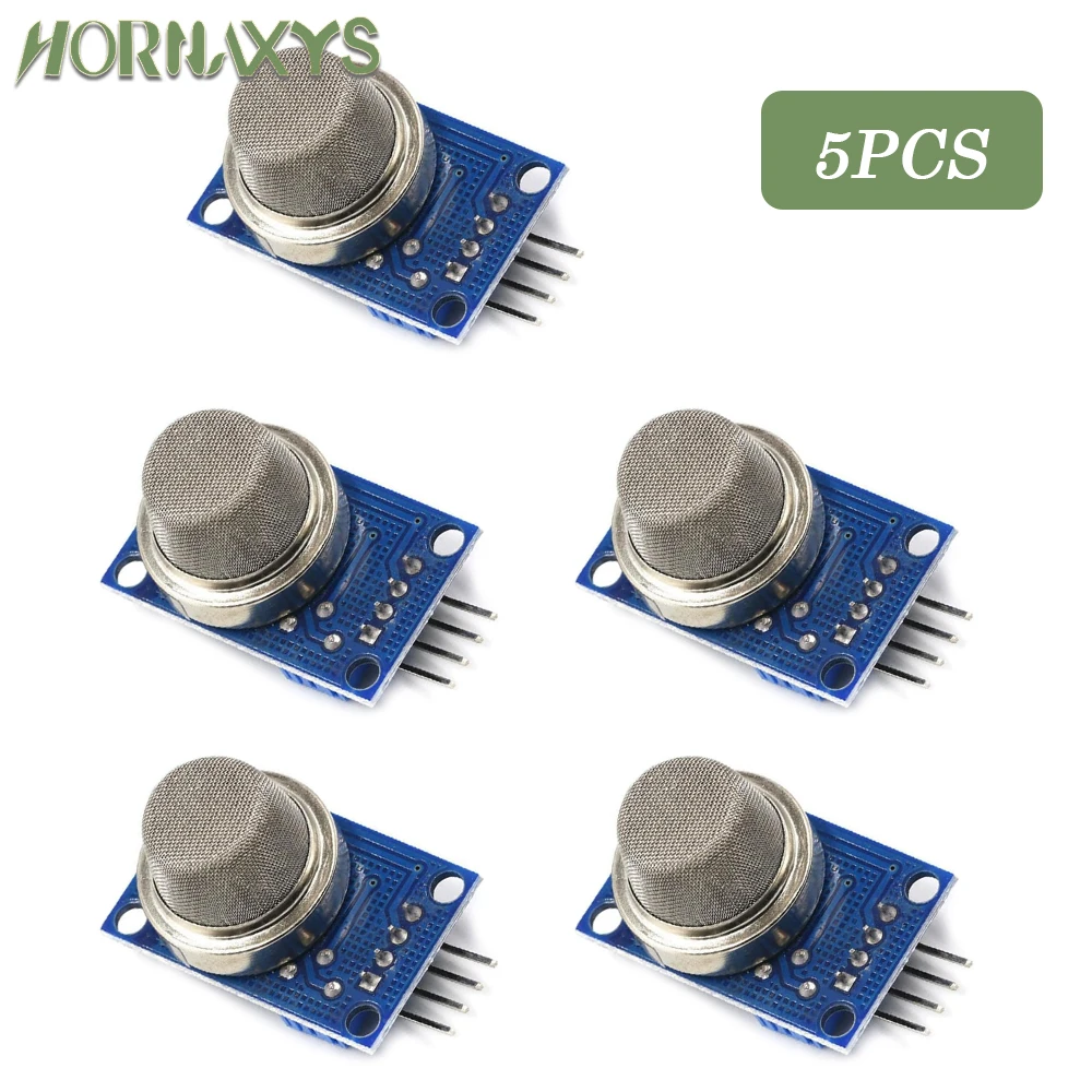 1-10pcs 100% New MQ-2 MQ2 LPG I-butane Propane Methane Alcohol Hydrogen Smoke Gas Sensor Module for arduino