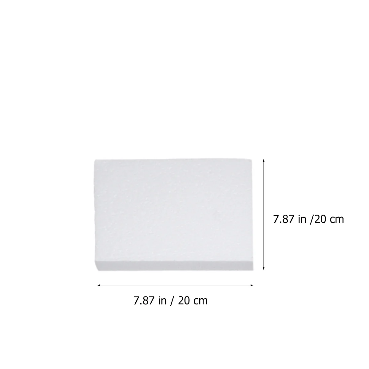 20 قطعة من كتل الرغوة صفائح بيضاء مقاومة للصدمات ومضادة للضغط حشو التعبئة والتغليف لحماية الكرتون وسادات توسيد خفيفة الوزن