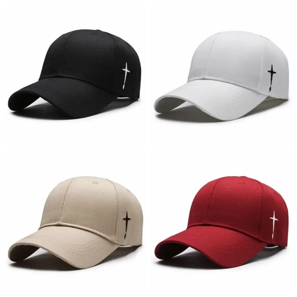 Outdoor Sports Adjustable Baseball Cap Solid Color Casquette Snapback Caps Hip Hop Simple Sunscreen Hat Men Women