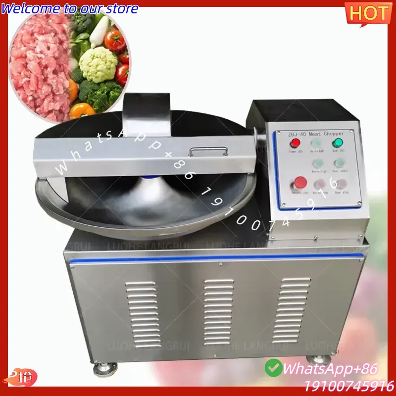 CE Certificate Fruits & Vegetables Cutter Bowl Chopping Machine for Meat Meat Emulsifier Bowl Cutter