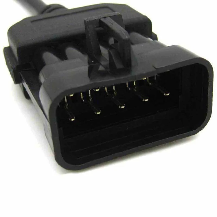 OBD1 10 PIN to OBD2 16 Pin Diagnostic Adapter Cable for Opel