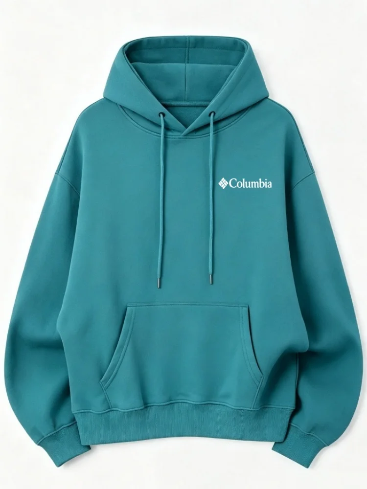 2026 schweres, lockeres Kapuzen-Sweatshirt im koreanischen Stil für Männer und Frauen, langärmelig, Herbst, hochwertige Marke, bestickter Boutique-Pullover