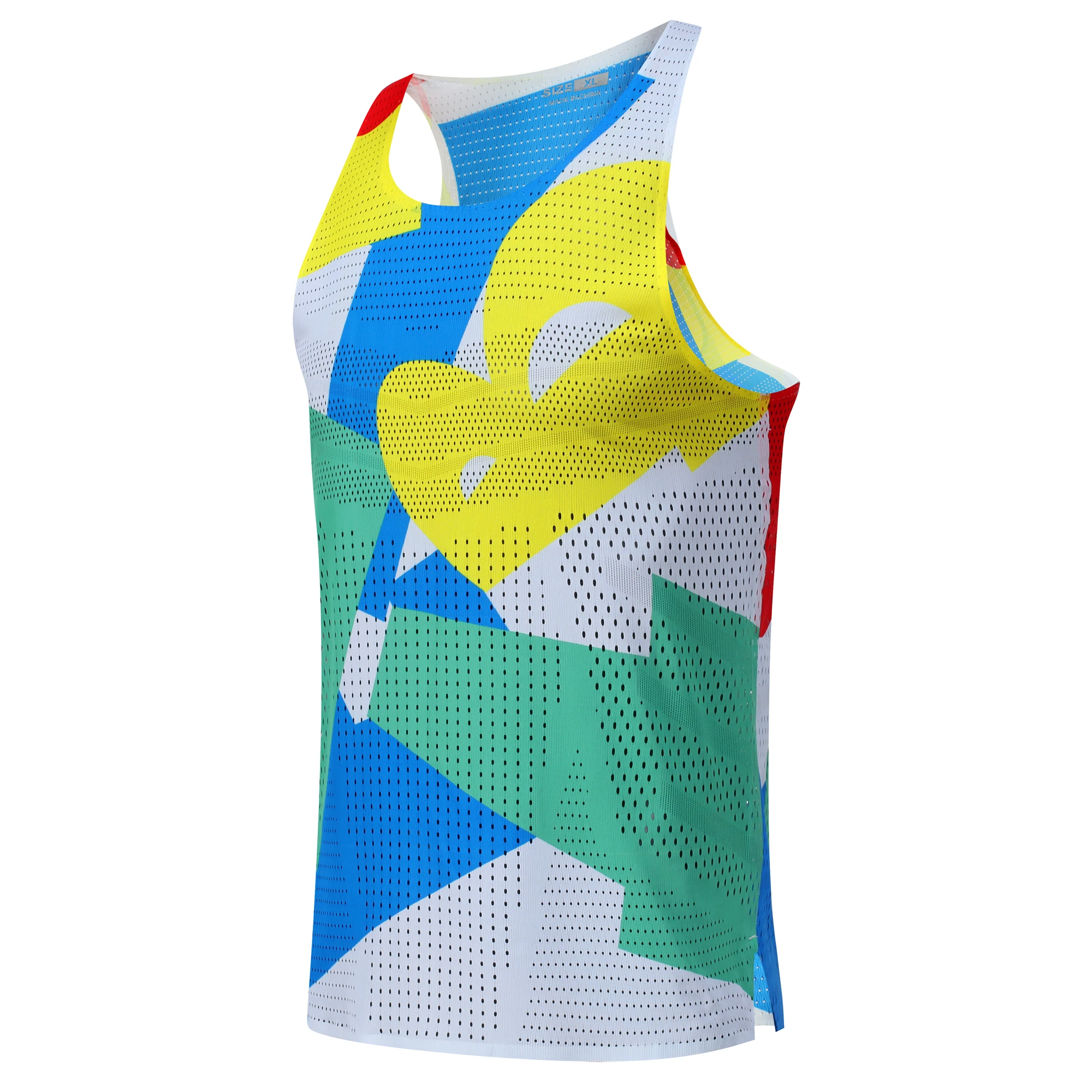 Men Professional Running Vest Tops Speed Sport Fitness Shirts Guys Athlete Track Field Marathon Sleeveless Clothing Quick Drying image 6