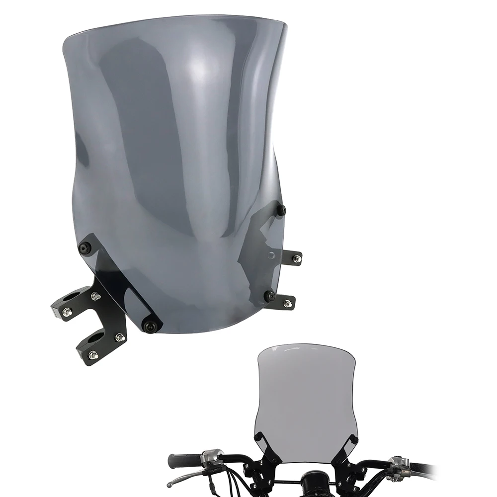 

Motorcycle Windscreen Wind Deflector Fit For Honda Ruckus 50 Zoomer 2003-2018 2019 2020 2021 2022 2023 2024 Windshield Protector