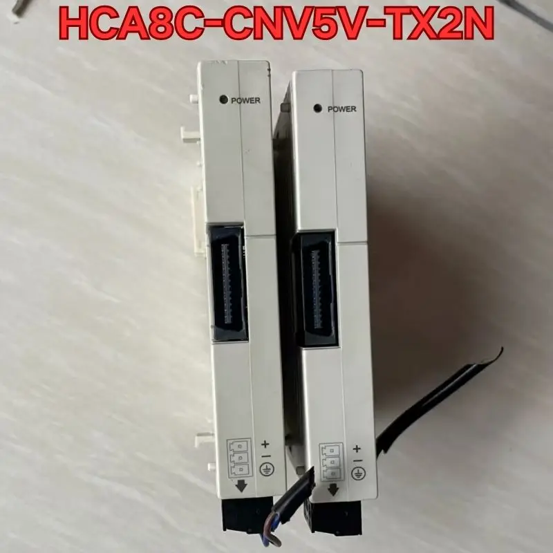 

Second-hand HCA8C-CNV5V-TX2N PLC module function test is normal