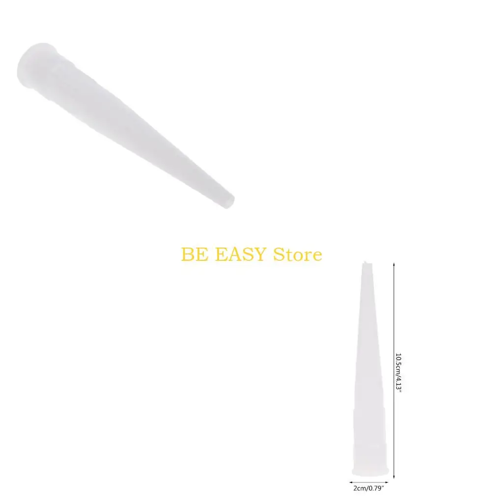 

E28F Конусные насадки, 30 упаковок для пистолетов для колбас и сыпучих материалов Наконечники для пистолетов для уплотнения