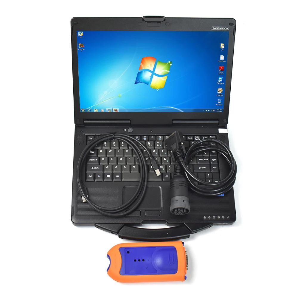 

Сервисный инструмент JD EDL V2 v3 JD Service EDL V2 Сельскохозяйственный трактор Строительный урожай диагностический инструмент + ноутбук Thoughbook CF53