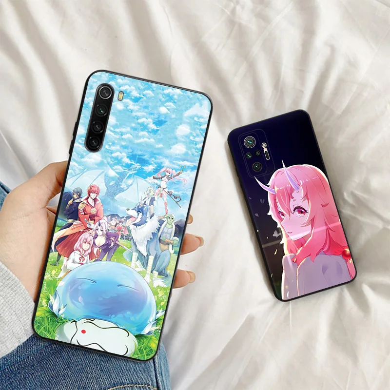 Silicone Soft Phone Case for Redmi 9c 9a 9i a1 a2 k60 k50 k40 Note 9 Pro 9s 9t 8 7 That Time I Got Reincarnated as a Slime Cover