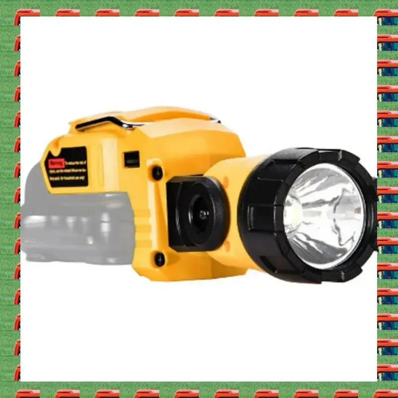 ABMO Rotatable Torch Lamps LED Work Light Rechargeable Li- Battery  10.8V-12V DCB124