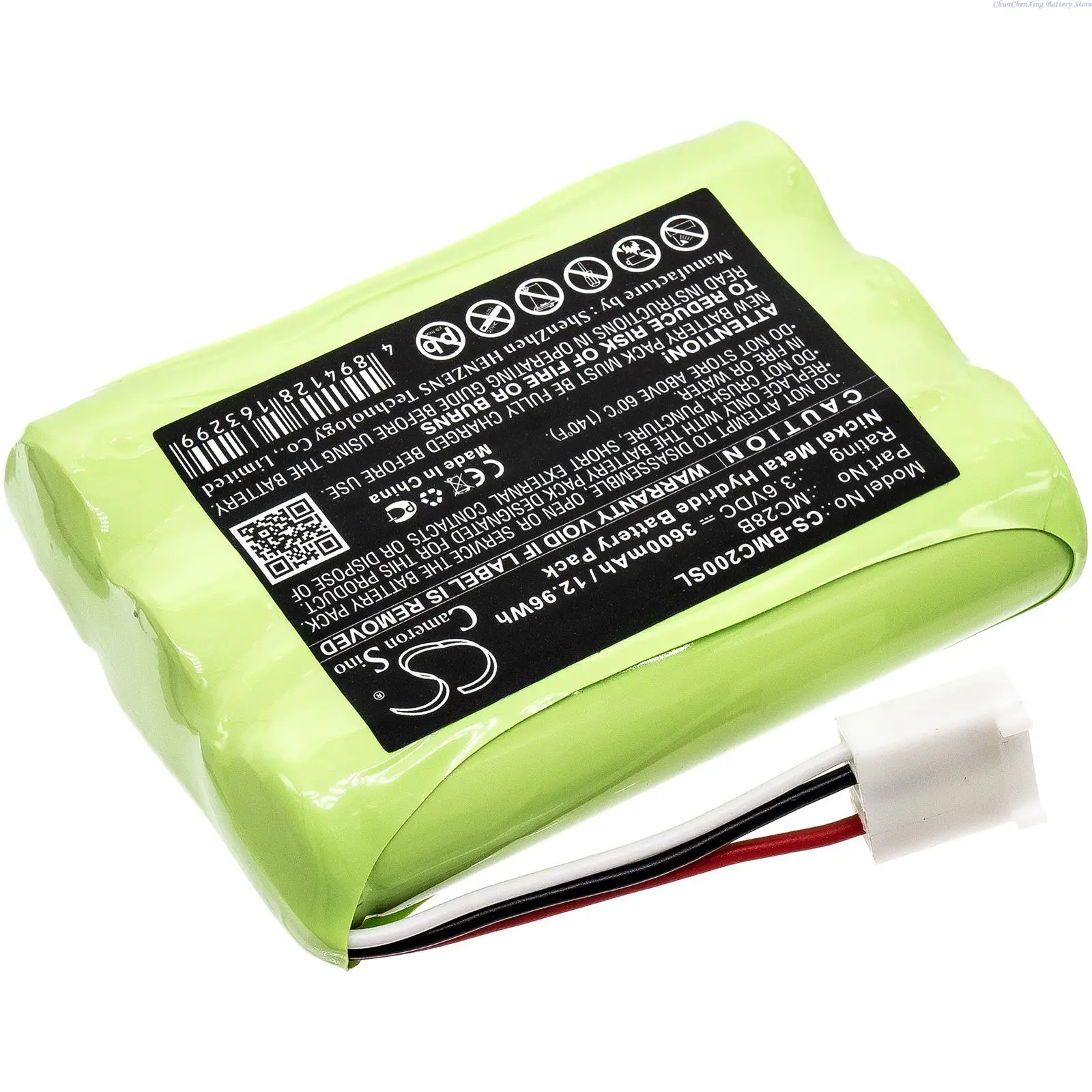 Pin Cameron Sino 3600mAh MC28B cho Beamex MC2 - close-up view