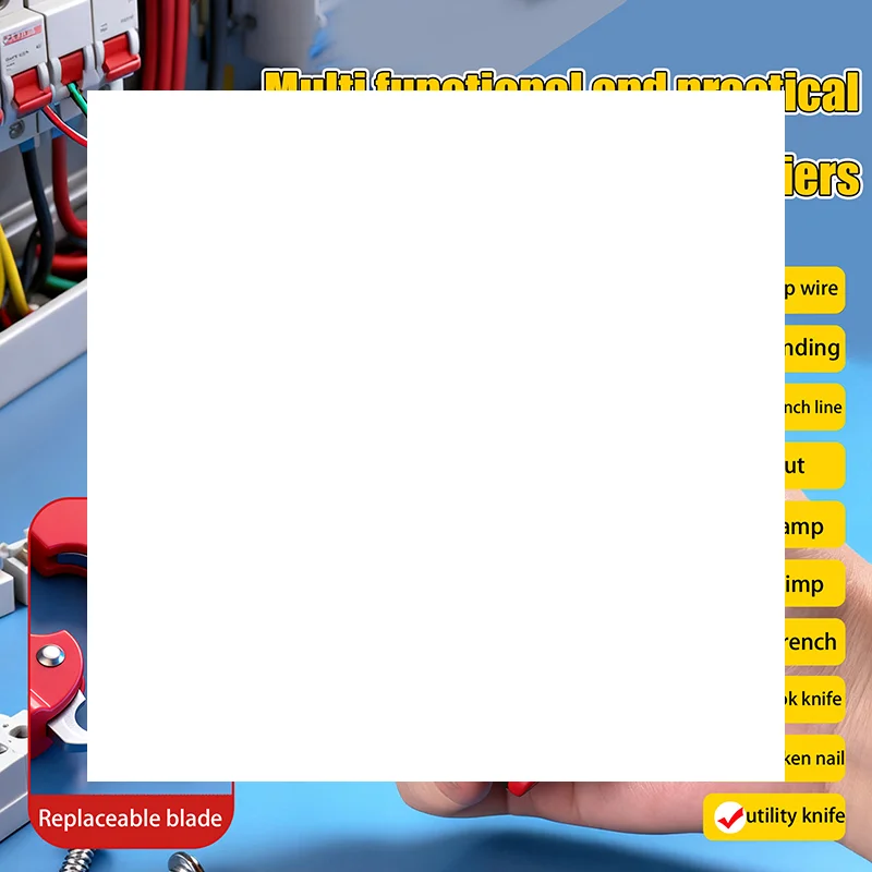 

Многофункциональные клещи для зачистки и обжима проводов 18-в-1, инструмент для электриков, обжимные клещи-стриппер, экономящие усилия инструменты для резки проводов