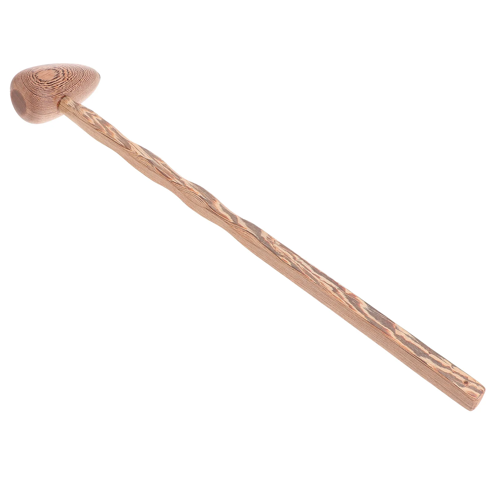 Martillo pequeño de cuerno de Ram, masajeador de espalda de madera para aliviar el dolor muscular, herramienta de masaje de tejido profundo, relajación corporal para oficina, 1 ud.