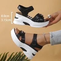 New Women Platform Wedge Sandals Summer Fashion Comfortable Shoes Women Light Casual Velcro Beach Shoes Zapatos De Mujer - Image 6