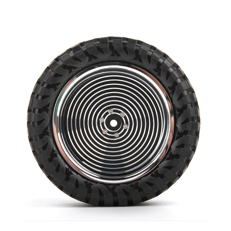 Moyeu de roue de simulation en métal pour voiture RC Inoler Traxxas TRtage AXIAL SCX10, pièces de voiture d'escalade RC, trou noir Galaxy, 3.2 pouces, 2 pièces