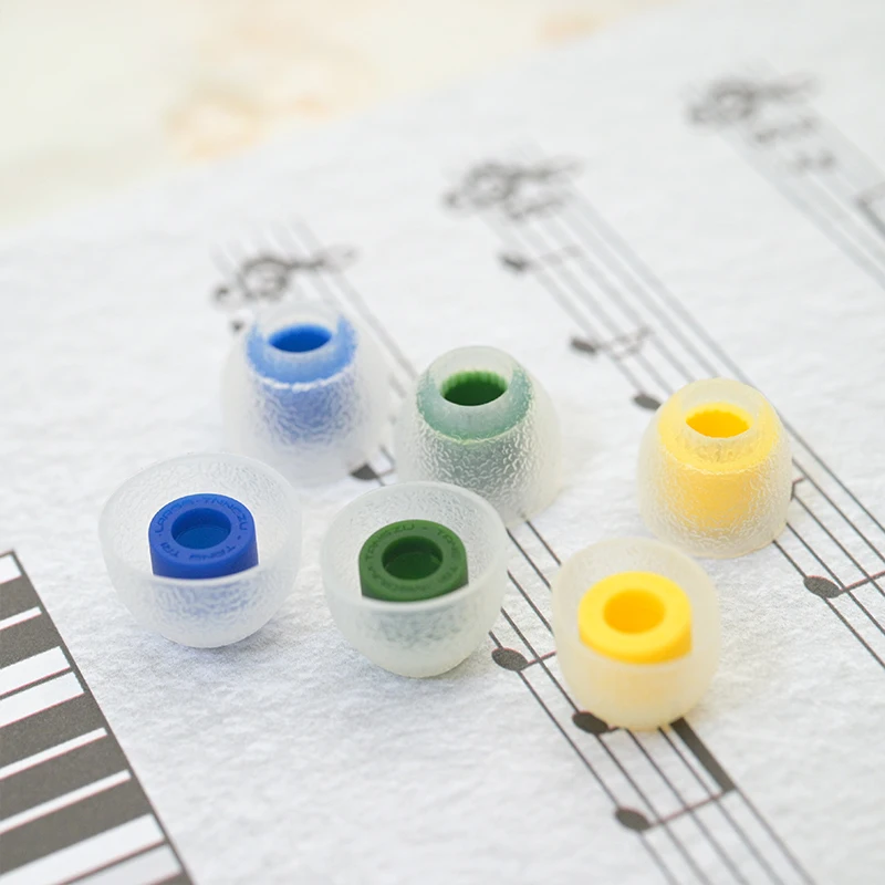 تانغزو تانغ سانكاي عزل الضوضاء سيليكون الأذن نصائح لينة سماعات الأذن غطاء تحسين وضوح ل وان ER SG/الأميرة تشانغل/MK4 IEM