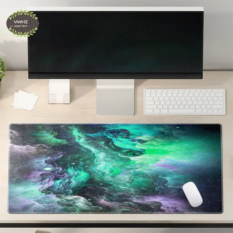 3D Galaxy Space Mouse Pad Gaming Computer MousePads Keyboard Office Mat Gamer Desk Carpet Rubber Antiskid Scenery Home Decor