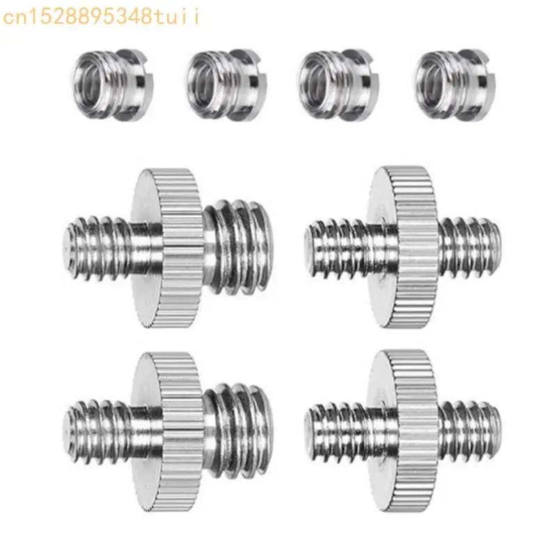 

Y4QF Steel 1/4in to 3/8in Male Threaded Screw Adapter for Stable Equipment Setups