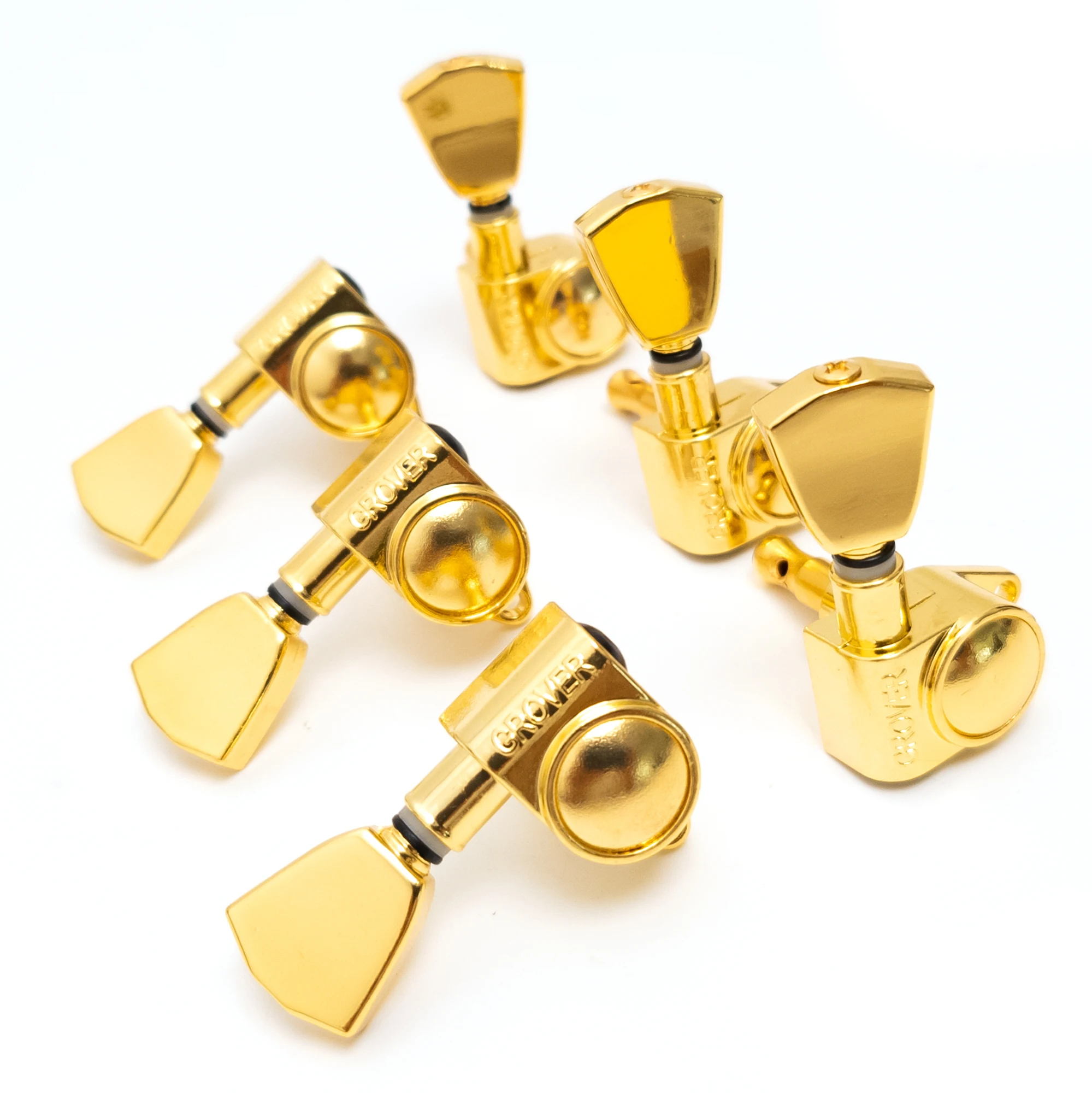 3L3R ضبط الغيتار أوتاد 3x3 رؤساء آلة المستقبلون مع أزرار شبه منحرف لاستبدال الغيتار الكهربائي أو الصوتي