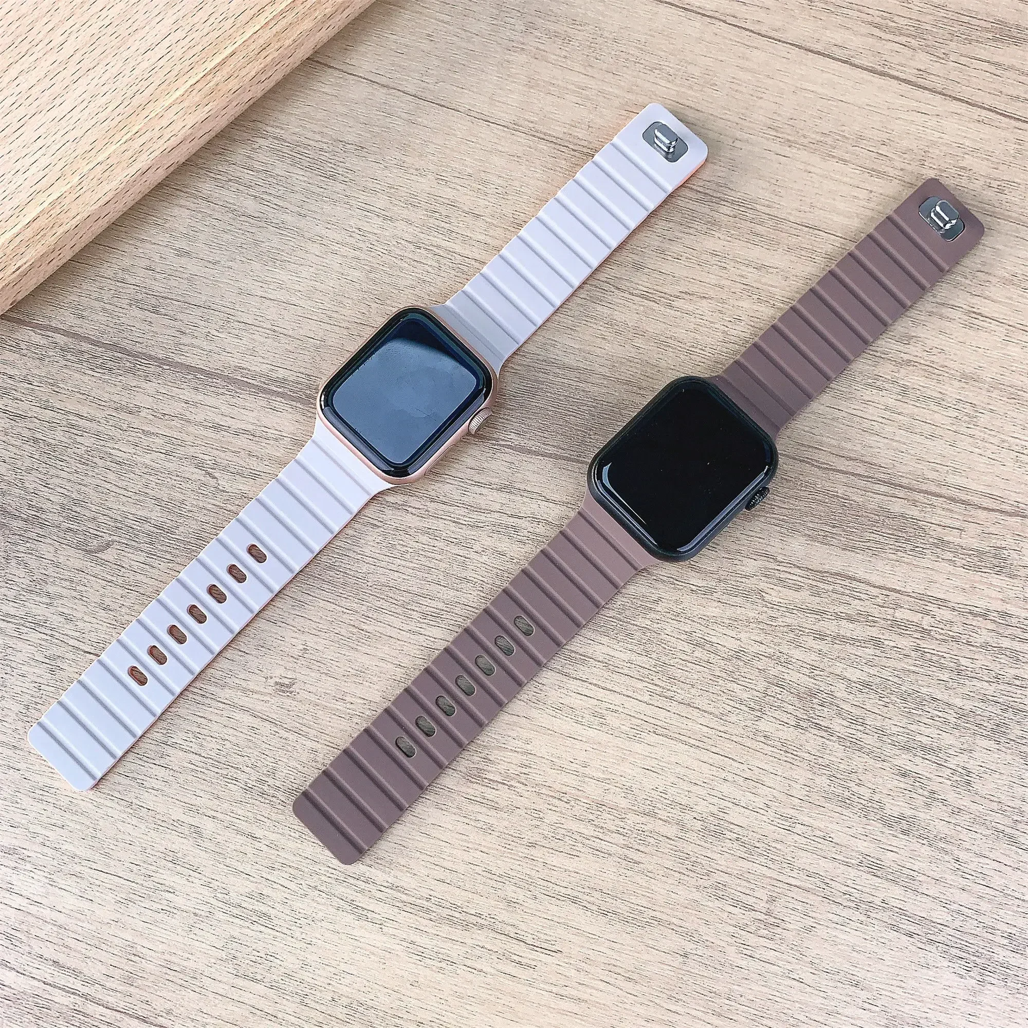 حزام ل HW12 PRO 3 حزام سيليكون ساعة ذكية HW9 ULTRA MAX HW69 HW68 HW67 HW11 ULTRA 2 HW22 Smartwatch الرياضة المغناطيسي الفرقة