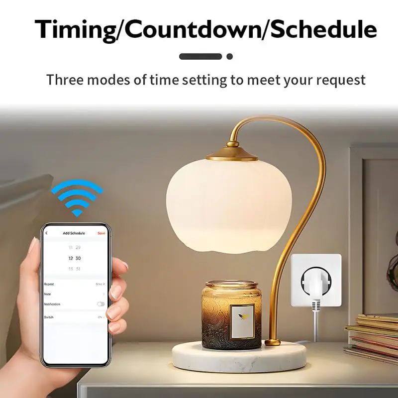 Tuya 16A/20A EU Smart Socket WiFi Smart Plug With Power Monitoring Timing Function Voice Control Via Alexa Google Home Yandex