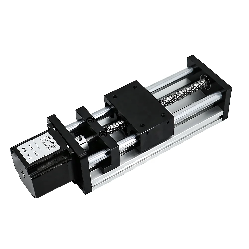 Sliding Table Z Axis Stage  Linear Shaft Rail SFU1204 Ball Screw Linear Actuator Bundle Stepper Motorized Module  for CNC