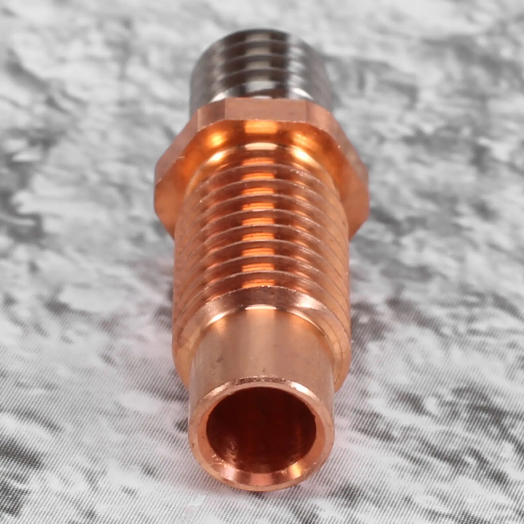 

A46M-Цельнометаллический биметаллический термобарьер V6-Tcrazy из титана и меди для 3D-принтеров, биметаллическая горловина для V6 хотэнда с нагревателем 1,75 мм