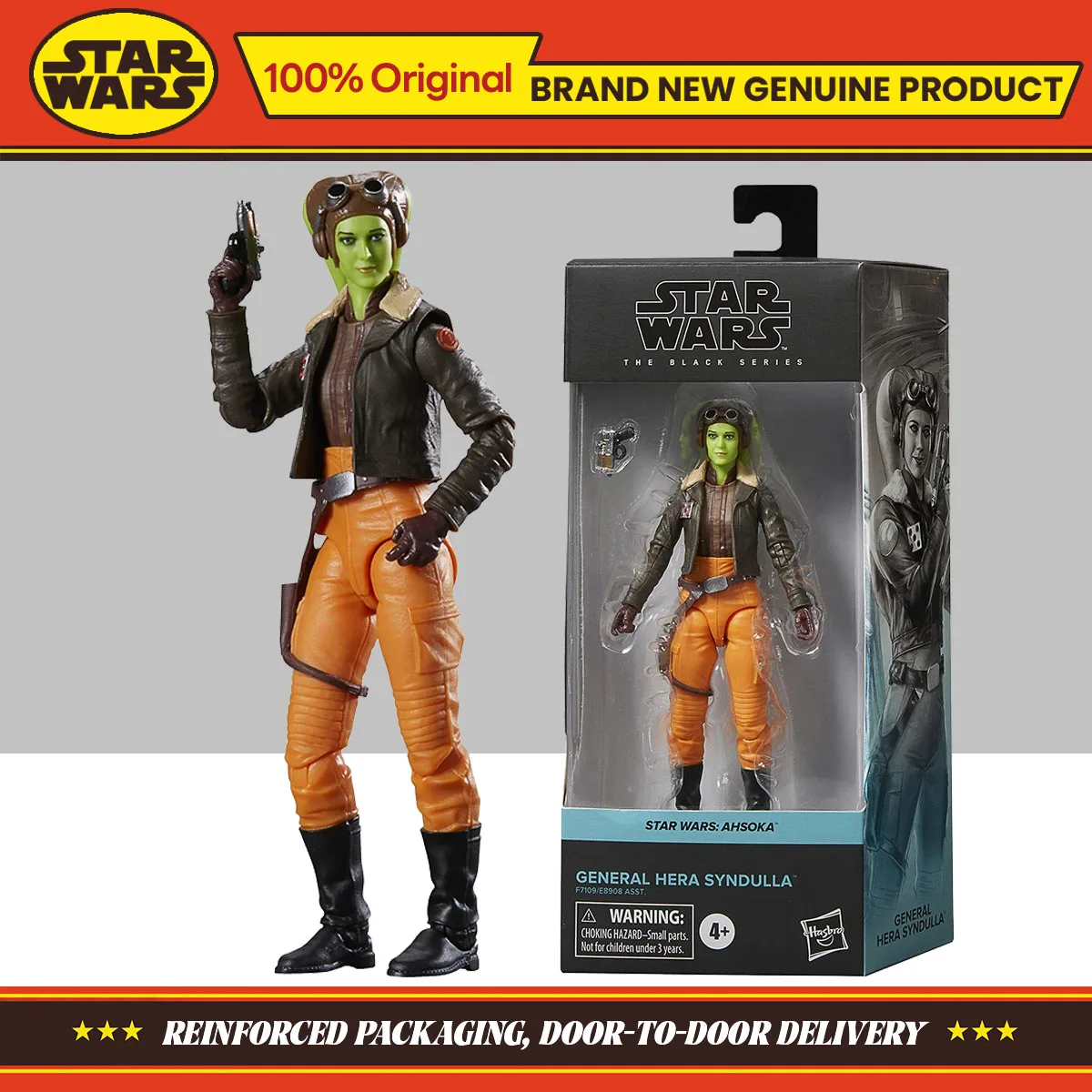 在庫あり-ハズブロ-スターウォーズ-ブラックシリーズ-ジェネラル-ヘラ・シンデュラ-15cm-アクションフィギュア-コレクション-オリジナルモデル-おもちゃ-装飾品-ギフト