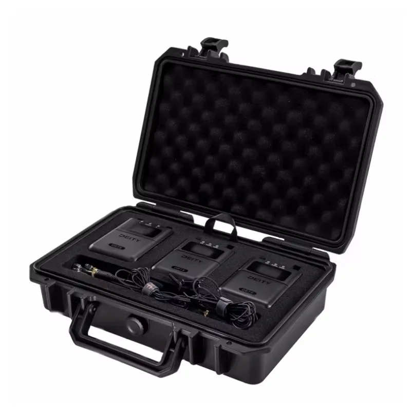 DEITY THEOS UHF Dual Channel Receiver Microphone Receiver Transmitter LCD Screen Built-in 32 Bit Float Alternative Recorder