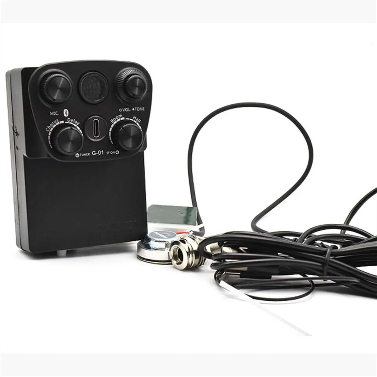 DTD51~Guitar Resonance Pickup Technology Guitar Digital Preamp with Reverb Chorus Delay and Mic Guitar Preamp