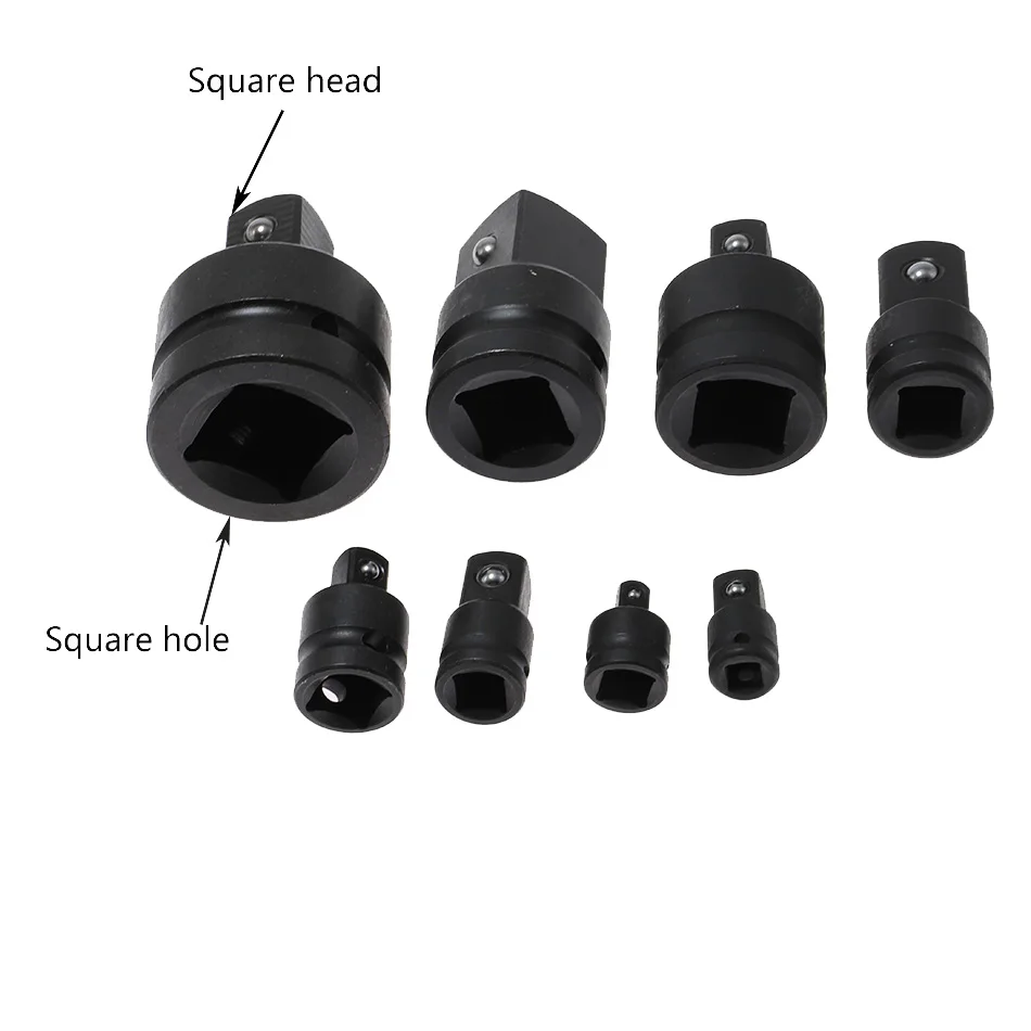 1pcs Electric Wrench Adapter Universal Pneumatic Adaptor Converter Socket Joints Pneumatic Cannon Sleeve Conversion Air Impact