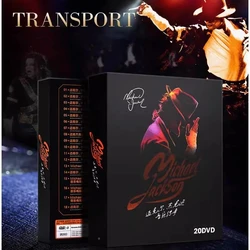 Superstar MJ Michael Jackson Music DVD Concert Album 20pcs Music Record Cosplay Car Soundtracks Box Party Music Collection Gifts